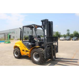 mini 3500kg Rough Terrain Forklift 3000mm Diesel Powered Forklift