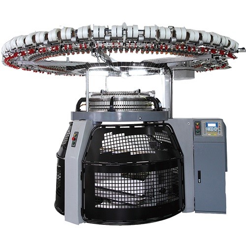 One Sided Jersey Knit Computerized Circular Knitting Machine 5.5KW 10G-36G