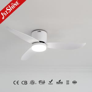 Modern 2-in-1 Ceiling Fan – Optional LED Light Flush Mount Design