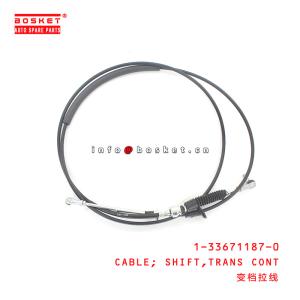 1-33671187-0 Transmission Control Shift Cable Suitable for ISUZU FVFXGX 6SD1