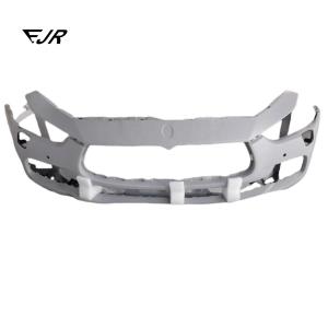 Cheap 2013-2017 Ghibli Front Bumper With Headlight Spray Cap And Radar Hole Standard Design for sale