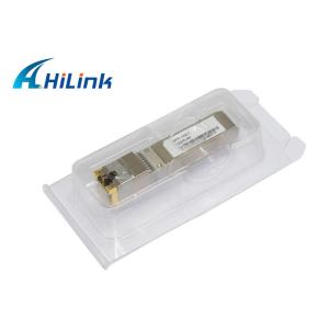 Hot Pluggable 30m RJ45 10G Copper SFP+ Transceiver Module