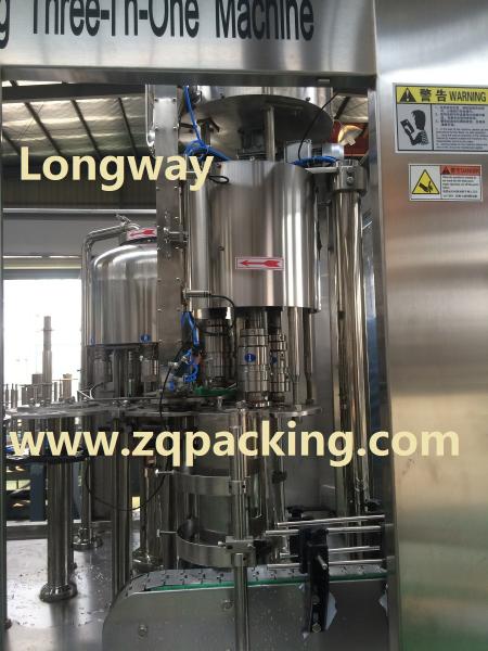 Purified water manufacturing equipment,drink water bottling equipment ,All in one washing filling capping for water