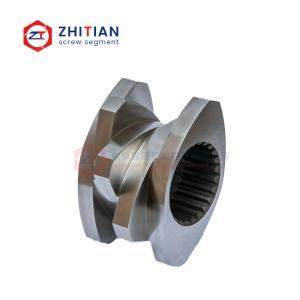 Precision CNC Machined Screw Segment for Co-Rotating Extruders