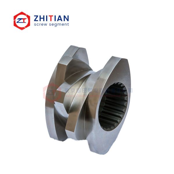Quality Precision CNC Machined Screw Segment for Co-Rotating Extruders wholesale