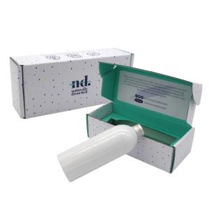 Cheap Custom Logo Printing Cardboard Paper Rectangle Tumbler Cup Package Shipping Box For Tumbler for sale