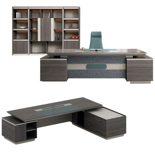 Quality Contemporary Design One-stop Shopping Office Furniture Panel Type Simple Assembly Desk wholesale