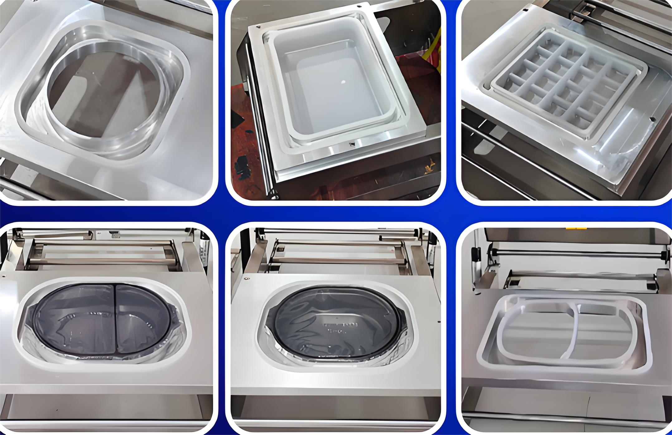 Compact Manual Tray Sealing Machine DQ-4 with Adjustable Temperature Control