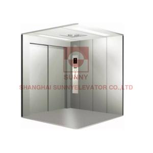 MRL Large Space Goods Elevator For Work Place Factory Shopping Mall 2000kg