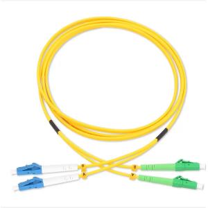 LC APC To LC UPC 3M G652D Single Mode Fiber Patch Cord
