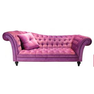 China sf-2806 soft fabric chaise lounge,fabric 2-seater sofa on sale