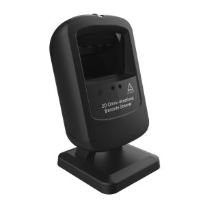 Cheap Desktop Wired USB 1D 2D Barcode Qr Code Reader Omnidirectional Barcode Scanner Platform for sale