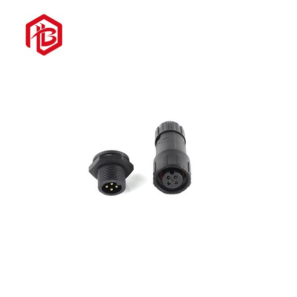 M14 Panel Mounting Front Lock Rear Lock Outdoor Lighting Nylon Aviation Male And Female Butt Waterproof Plug