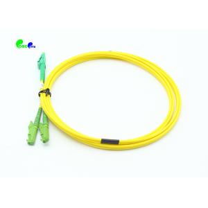 FTTH Singlemode Duplex E2000 Fiber Optic Patch Cable APC 3.0mm Optical Jumper