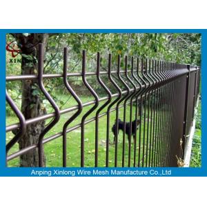 Galvanized Welded Wire Mesh Panels / Courtyard 3d Wire Mesh Fence