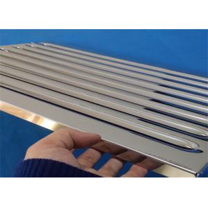 Professional Baffle Grease Filters Stainless Steel Exhaust Hood Filters