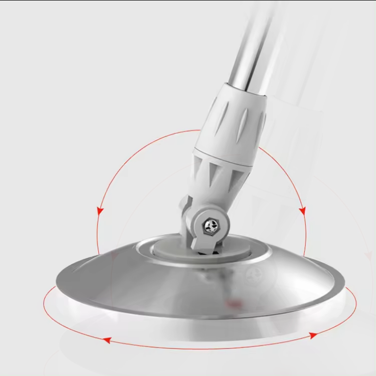 Heavy Duty 360 Spin Magic Mop with Press Detergent Bottle and Microfiber Cloth Cover Type