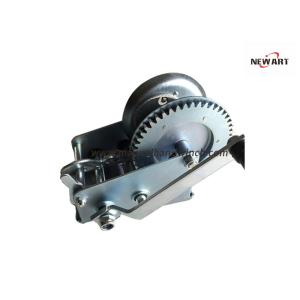 Small Boat Towing 2 Speed Manual Hand Winch Hand Crank Winch With Cable /