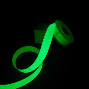 PVC Glow In The Dark Reflective Tape For Home Decorations Self Adhesive Warning