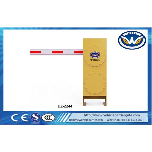 Quality 4.00mm Thick Out/In Explosion Proof Automatic Boom Barrier Gate For Gas Station wholesale