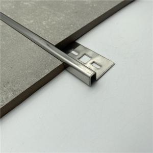 Anti Rust Flat Trim 304 316 Stainless Steel Flat Tile Trim Ceramic Tile Strips