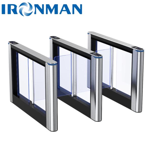 Entrance Access Control Passage Barrier Turnstile Gate With QR Code Scanning
