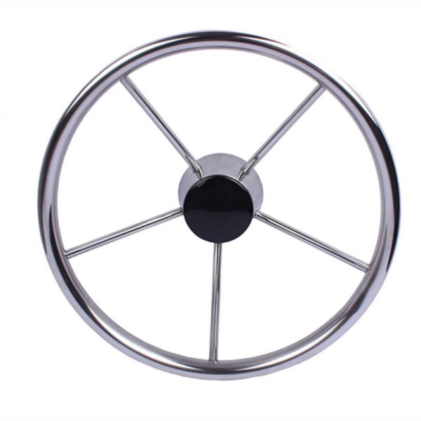 Quality Control Knob Include Stainless Steel Boat Steering Wheel High Wear Resistance wholesale