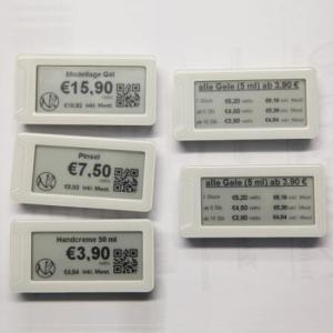 Cheap RF433MHZ 2.8&quot;size esl electronic shelf label lcd price display for sale