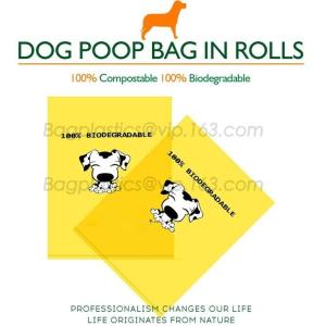Custom Own Logo Biodegradable Eco Friendly Corn Starch Compostable Plastic Bag