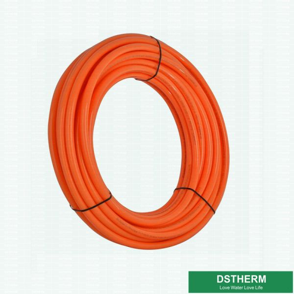 Quality Smooth Facade Plumbing PEX Pipe 200m / Roll With Good Thermal Stability wholesale