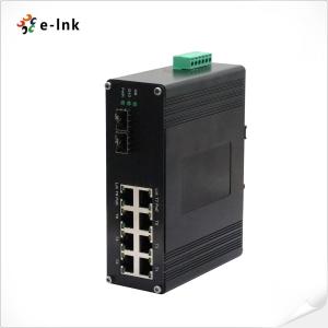Industrial 8-Port 10/100/1000M/2.5G 802.3at PoE + 2-Port 1.25G/2.5G/10G SFP+