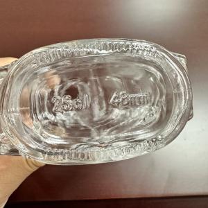 High Borosilicate 25cl Leaf Shape Spirit Glass Bottle With Screw Cap