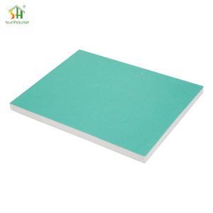 Cheap 12mm Fireproof And Waterproof Gypsum Board For Ceiling And Wall Installation for sale