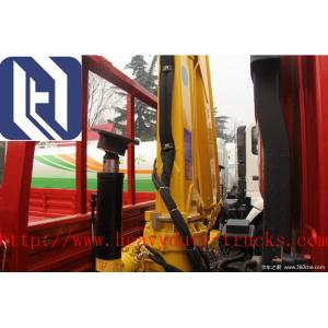 Yellow Telescopic Boom Crane / XCMG electric Scissor Aerial Work Platform 10m