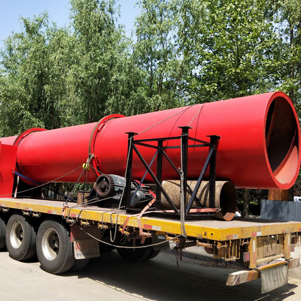 4.47 t h Dried Material Moisture 15% Rotary Wood Chip Dryers