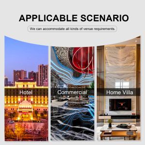 SPC Modern 3D Wall Panels Stone Crystal Waterproof Moisture Resistant Decorative