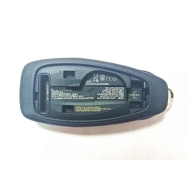 7S7T 15K601 ED Ford Remote Key 3 Button Remote Smart Key Fob For Fiesta Focus
