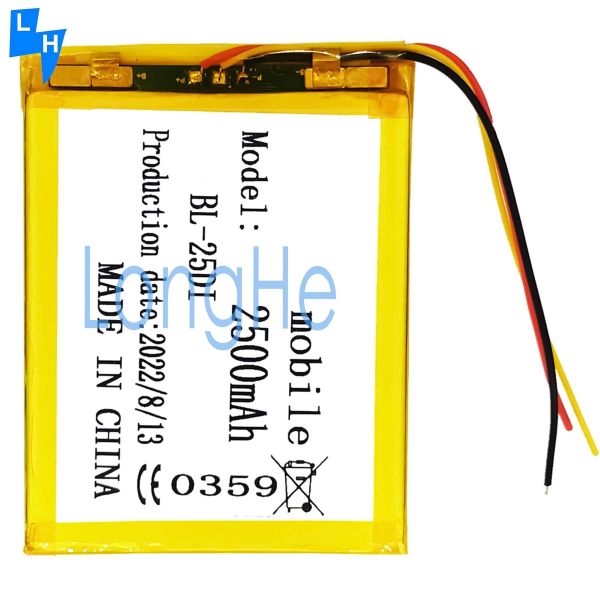 Quality Original BL-25DI High Capacity Mobile Phone Li-ion Battery for ITEL it1516 Tablet Pad wholesale