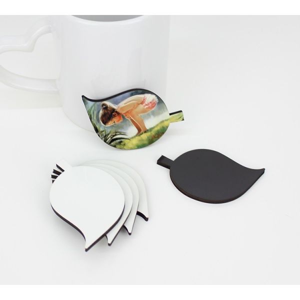 Factory Wholesale 60x55mm Sublimation Blank Fridge Magnets for Home Decoration