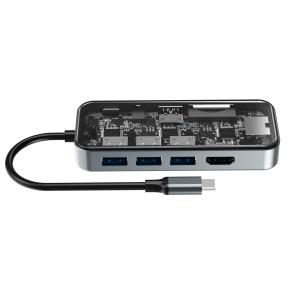Professional Aluminum Card Reader Hub for Enhanced Workflow