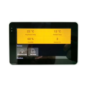 Mini POE Wall Touch Tablet With Zigbee Coordinator, Proximity Sensor For Smart