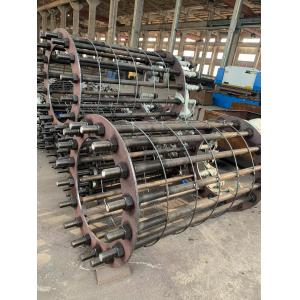 Class 8.8 HDG Anchor Bolt System With Setting Plate For Power Transmission Steel