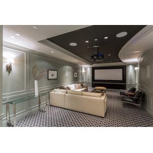 Home Cinema 150" Wall Mount Fixed Frame Projector Screen With HD Matte White