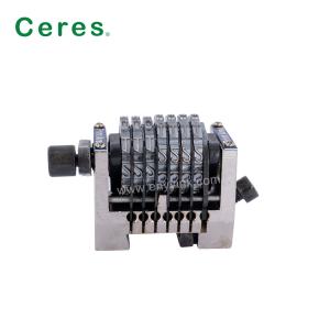 Gto52 7 Digits Backward Offset Horizontal Numbering Machine High Precision