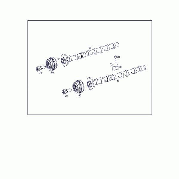 TUV A2780505100 Mercedes Benz Camshaft Adjuster Exhaust replacement