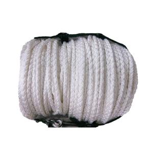 China White Docking Towing Nylon Mooring Rope Polyamide Multi Fiber 24mm X 1000m on sale