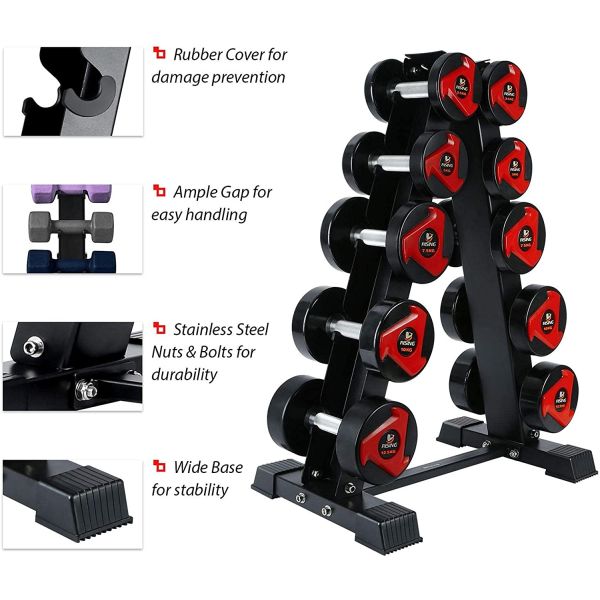 A Type Dumbbell Rack Home Gym Equipment Free Wights Racks