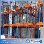 ODM Motorized Storage Metal Pallet Shuttle Racking For Increases System