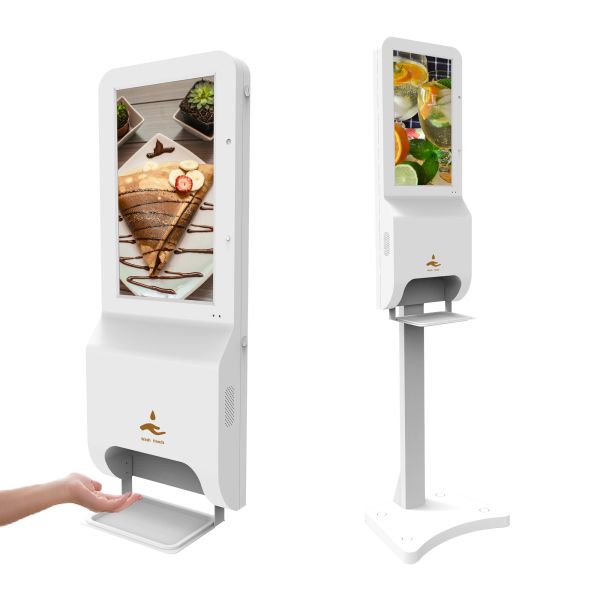 Quality 55 Inch RK3288 Wifi Touch Screen Hand Sanitizer Kiosk wholesale