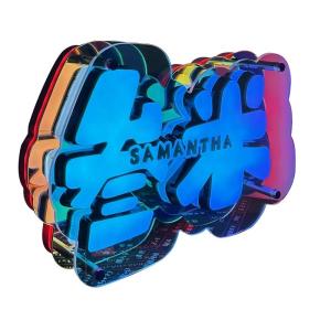 Installation Screw Bolts Fixing 2024 LED Acrylic Letters for Street Advertising